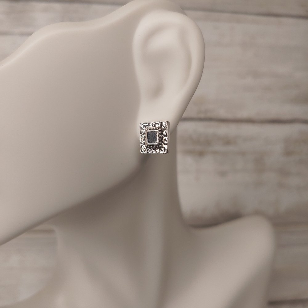 Square Studded Earrings